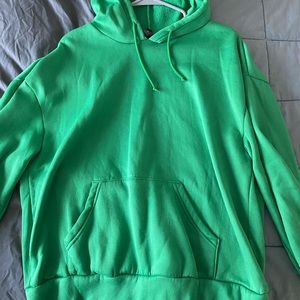 Green SHEIN hoodie